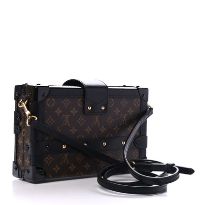 Louis Vuitton Monogram Petite Malle Black 2 of 4