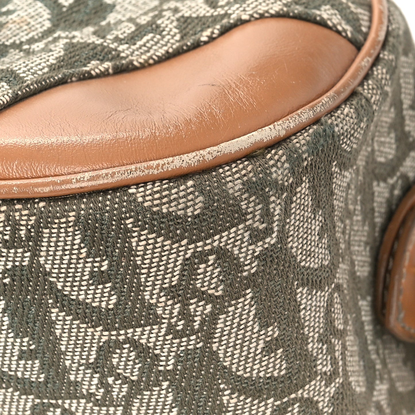 Monogram Saddle Bowler Green