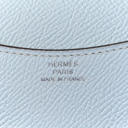 Hermes Epsom Constance Slim Wallet Bleu Brume 7 of 11