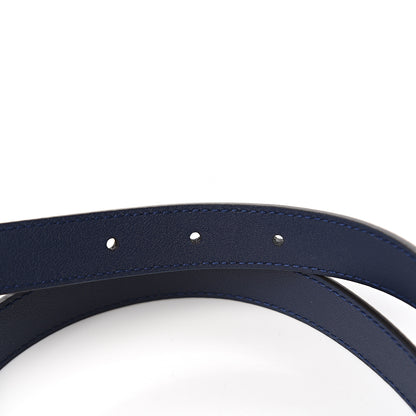 Gucci Calfskin Sylvie Stripe Torchon Double G 20mm Belt 80 32 Maritime Hibiscus Red Mystic White 4 of 5