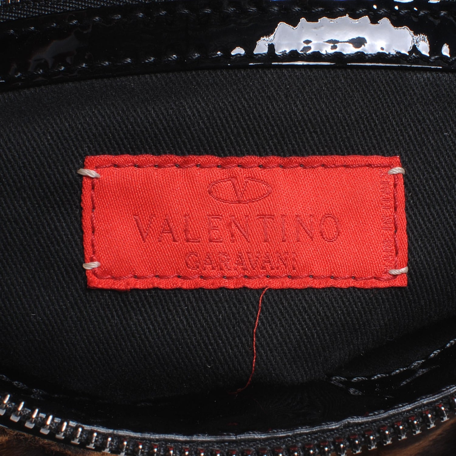 Valentino Garavani Pony Hair Pleated Maizeon Tote Leopard 7 of 8