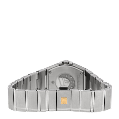 Omega Stainless Steel Diamond Mother of Pearl 27mm Constellation Quartz Watch 123.10.27.60.55.001 3 of 5