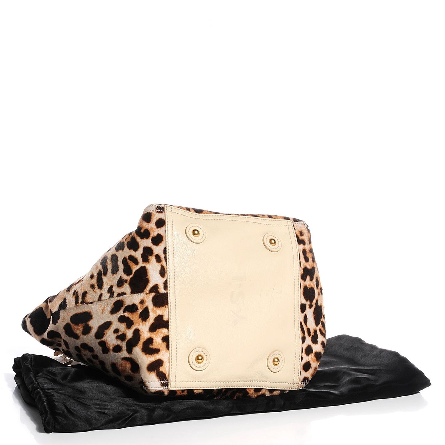 Leopard Print Pony Hair Medium Downtown Tote