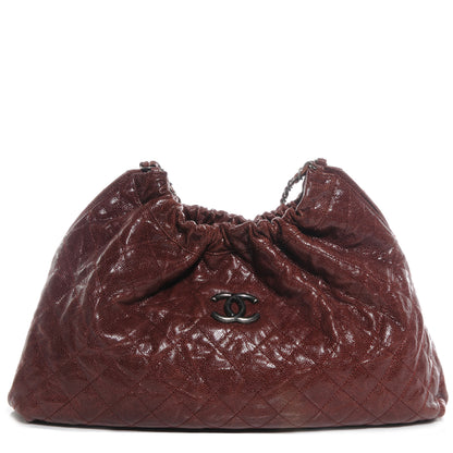 Chanel Caviar Elastic Shopper Tote Bordeaux 1 of 7