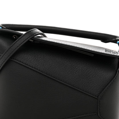 Loewe Calfskin Mini Puzzle Edge Bag Black 8 of 10