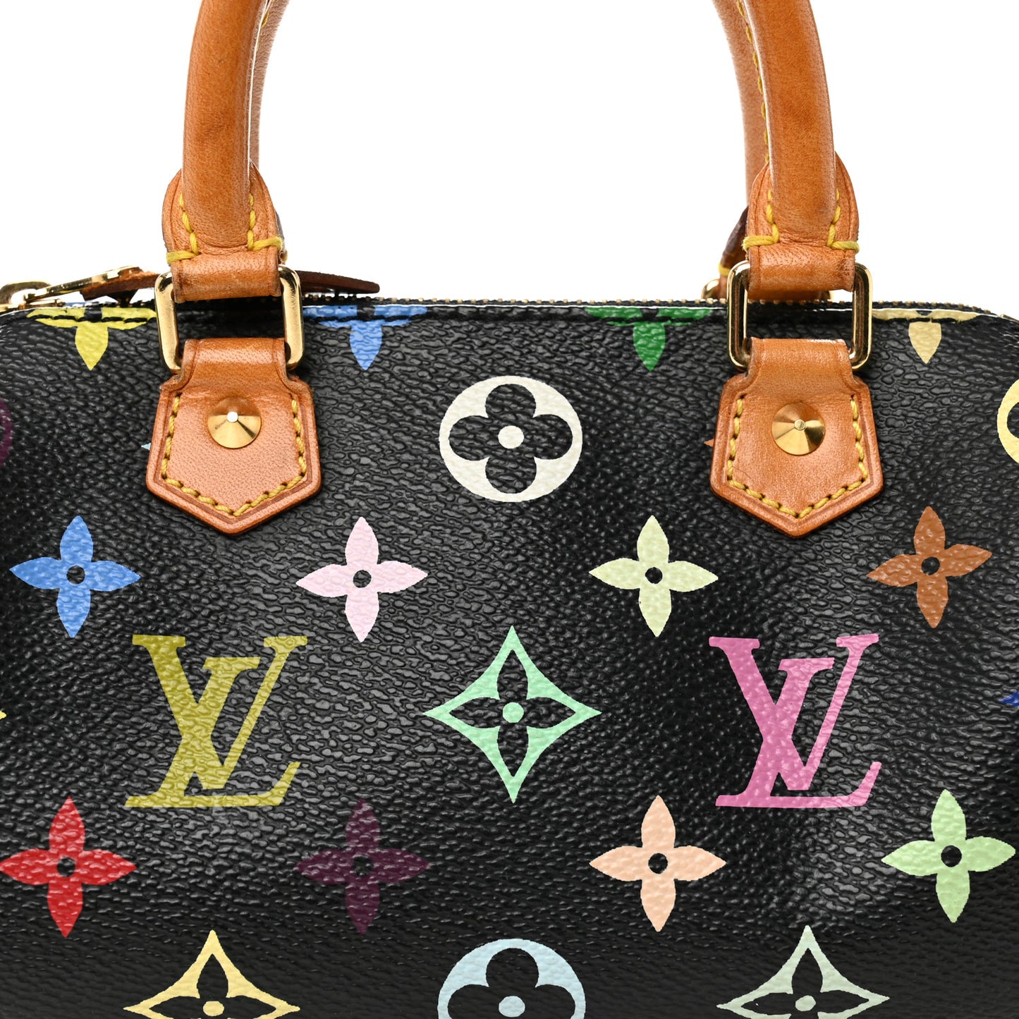 Monogram Multicolor Mini Sac HL Speedy Black