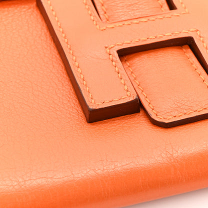 Hermes Swift Jige Elan 29 Clutch Orange 16 of 17
