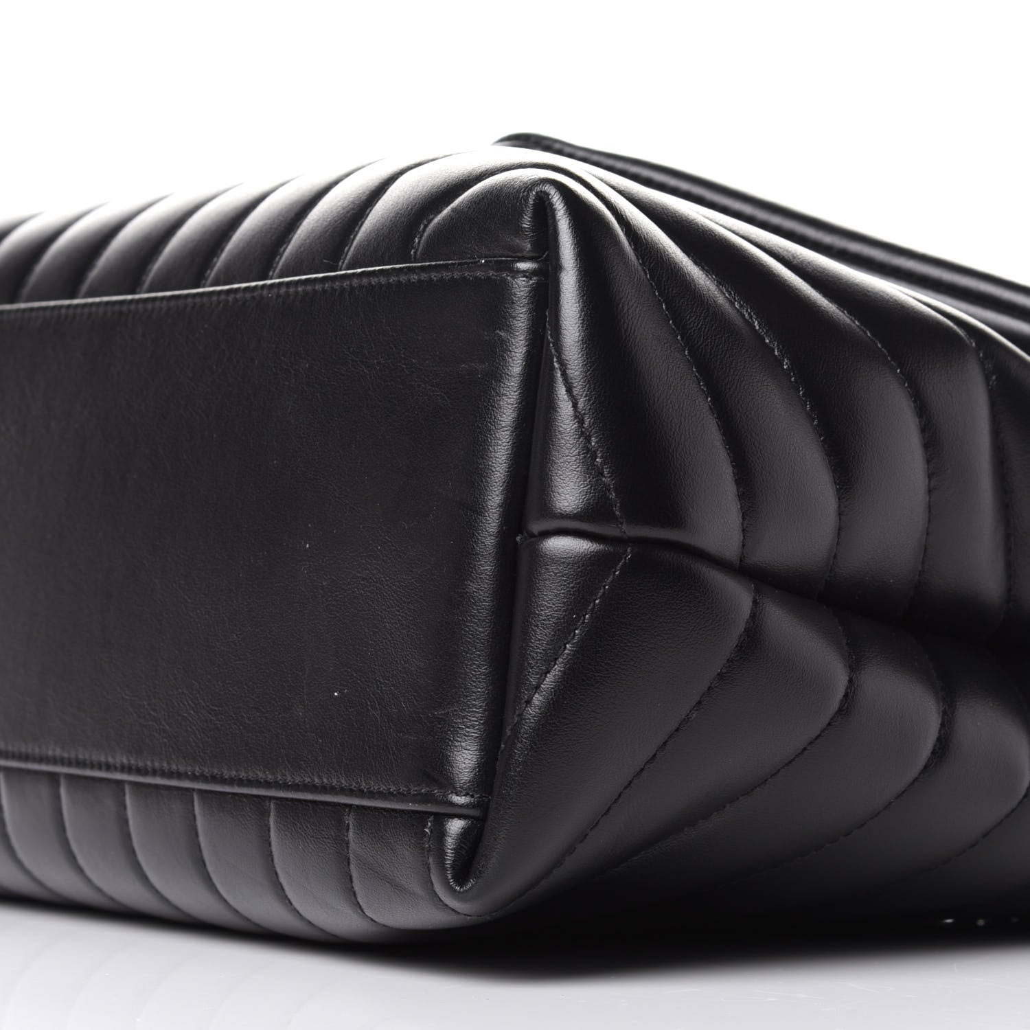 Saint Laurent Calfskin Y Quilted Monogram Medium Loulou Chain Satchel Black 11 of 11