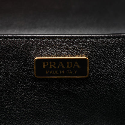 Prada City Calf Saffiano Cahier Bag Black 6 of 9