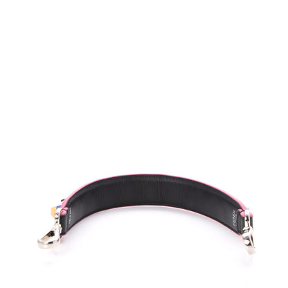 Fendi Vitello Dolce Plexiglass Studded Mini Strap You Black Multicolor 4 of 6