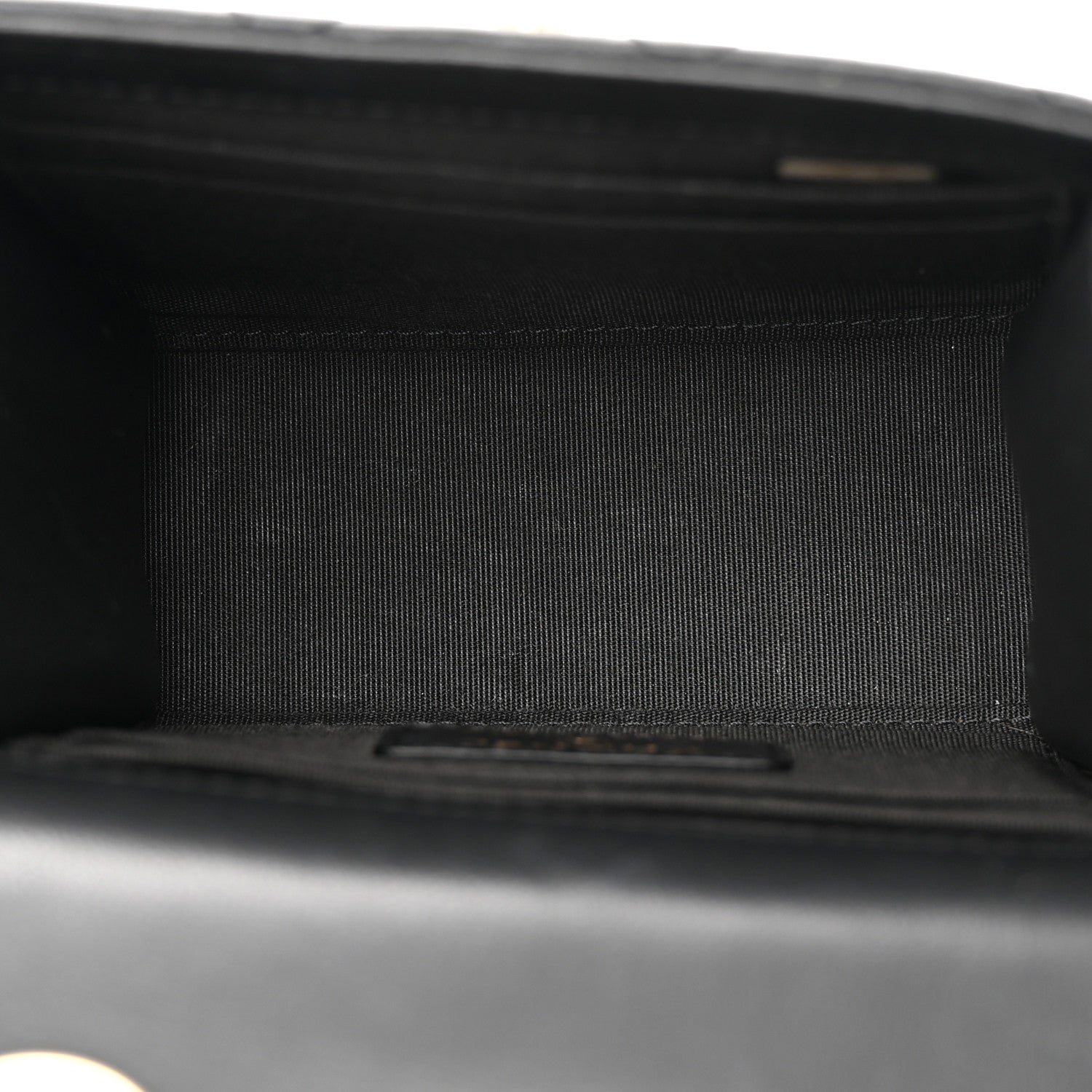 Chanel Lambskin Quilted Mini Trendy CC Chain Wallet Black 5 of 11