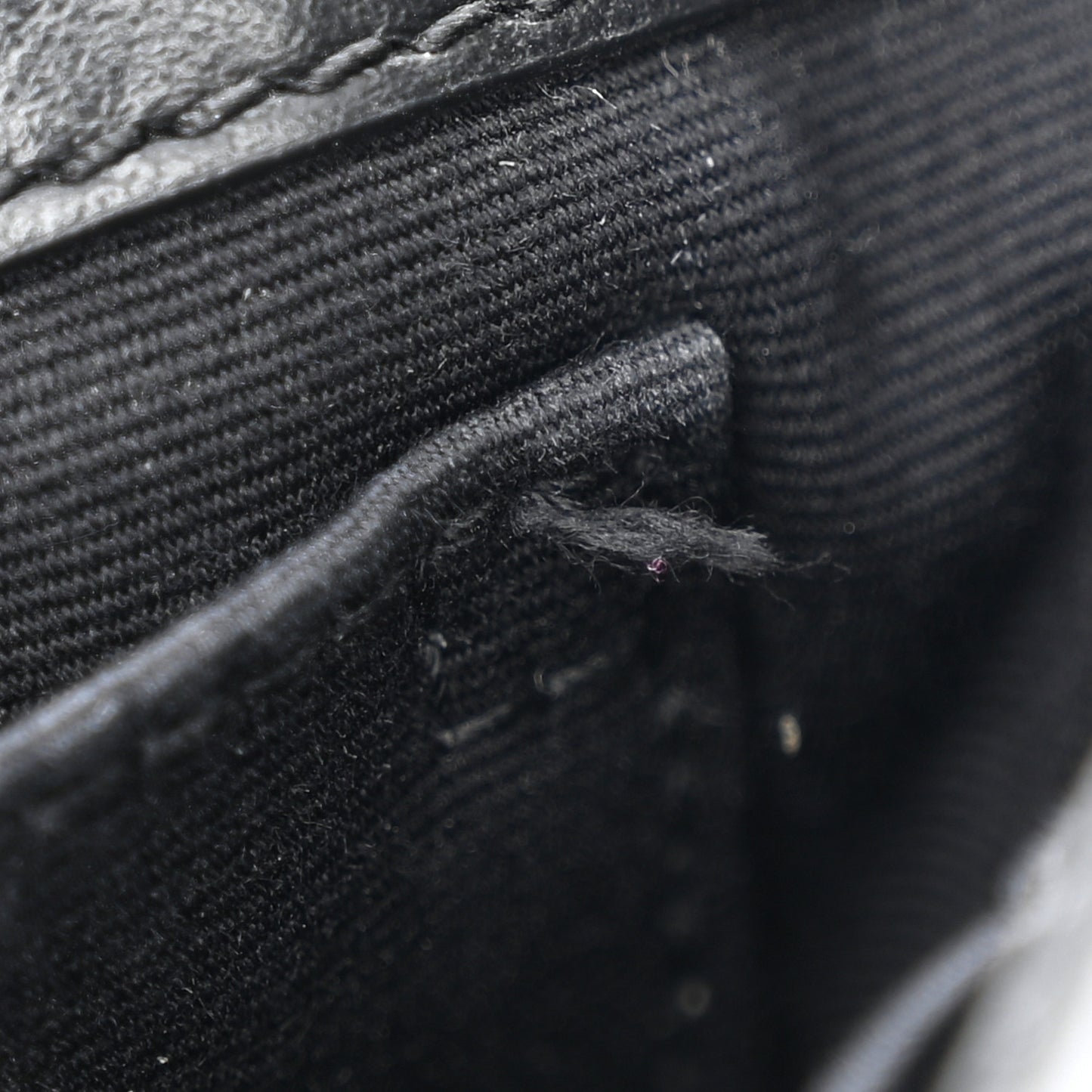 Calfskin Y Quilted Monogram Loulou Flap Bag Black