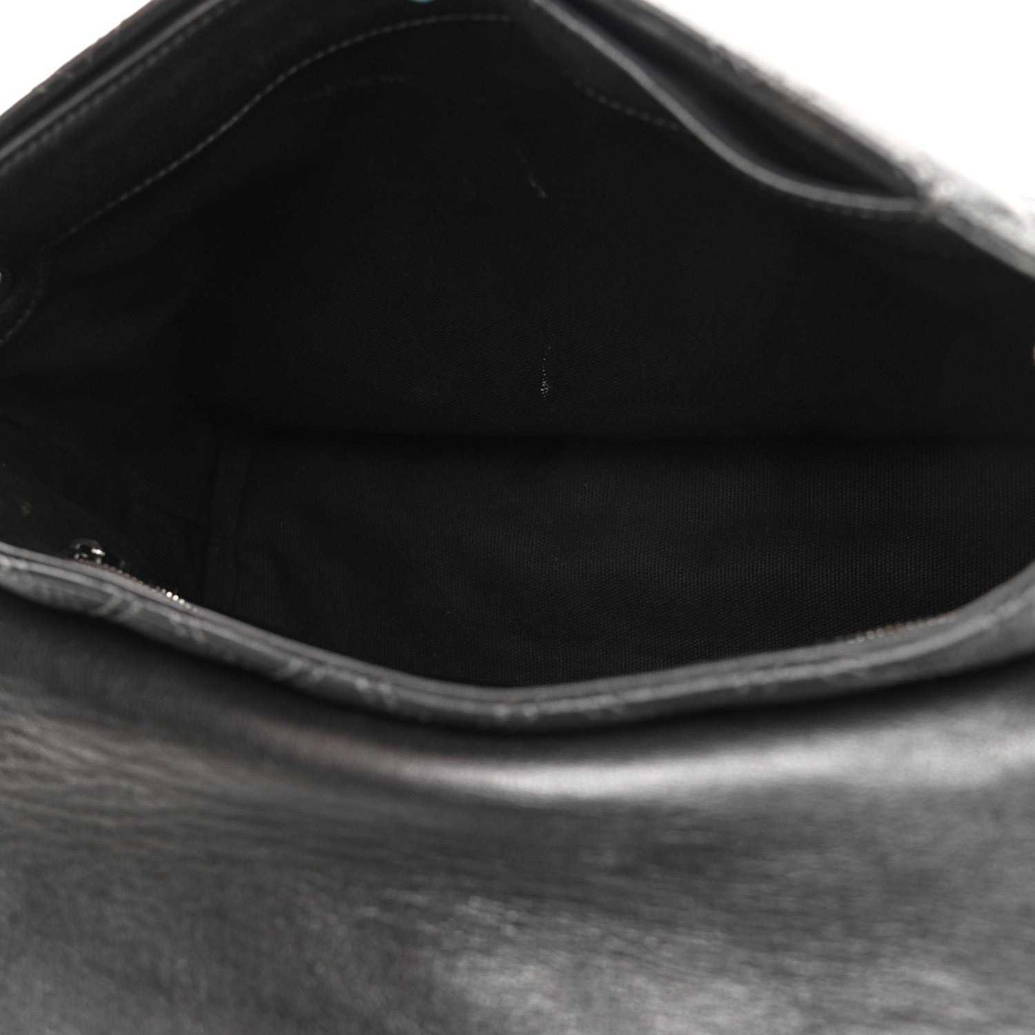 Marc Jacobs Lacquered Lambskin Baroque The XL Single Flap Pearl Anthracite 5 of 16