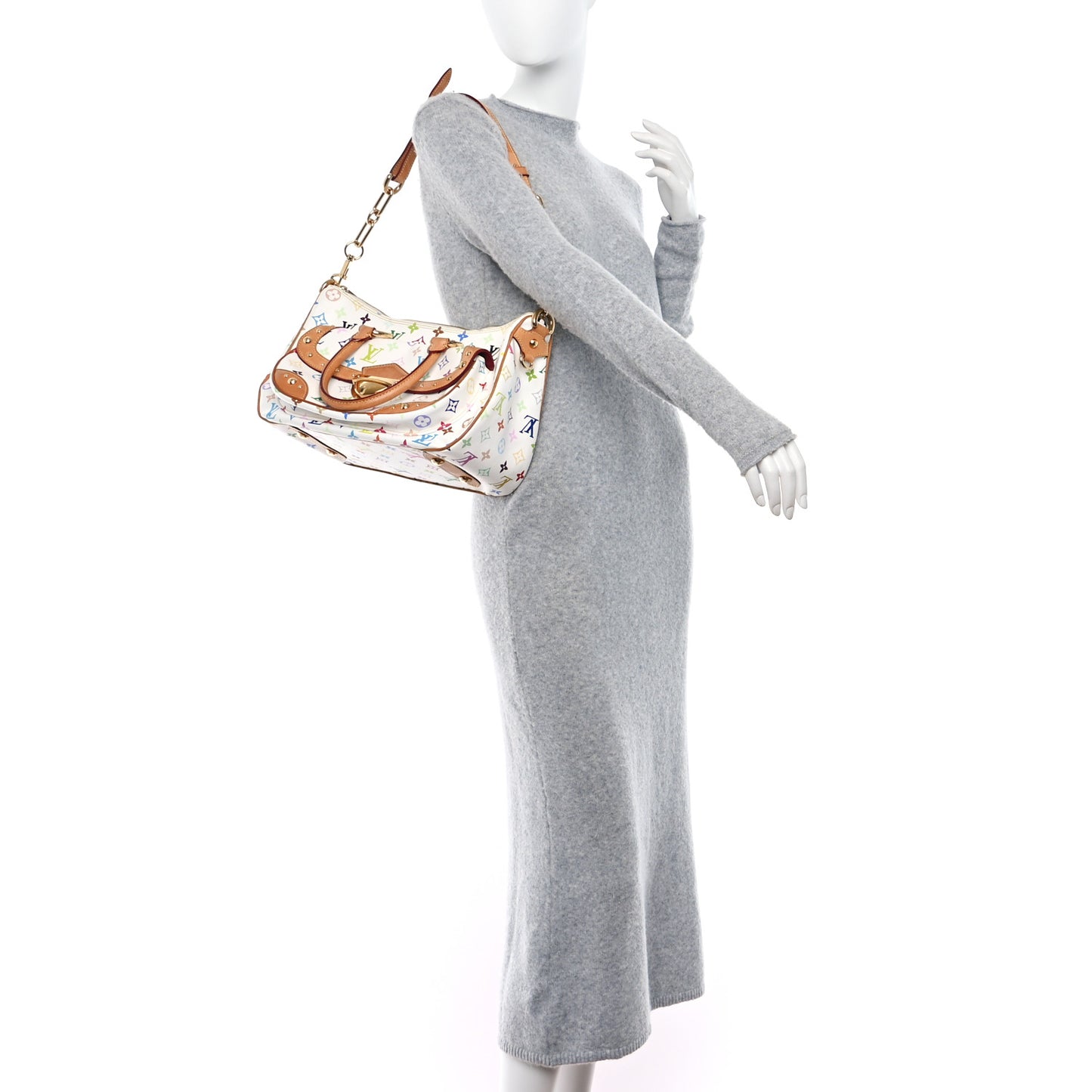 Monogram Multicolor Rita White