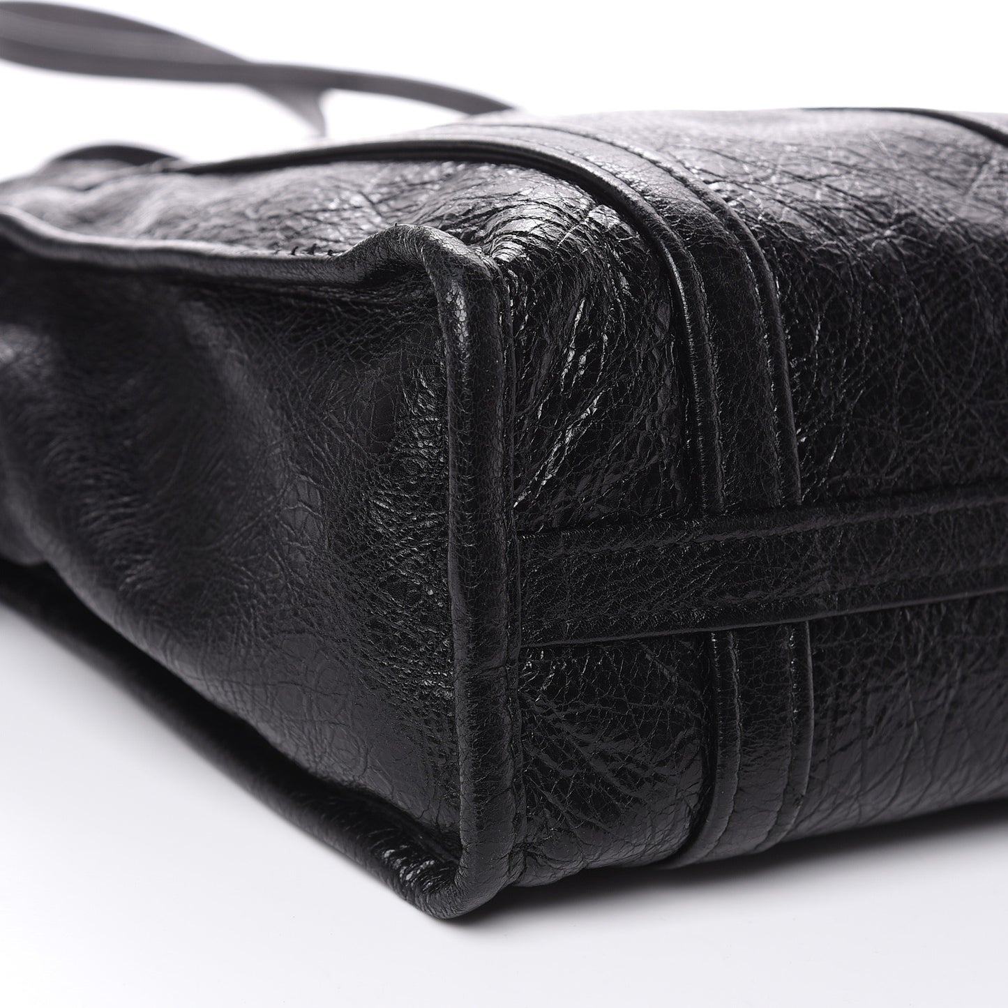 Agneau XS Bazar Shopper Tote Black