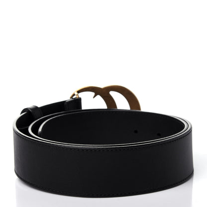 Gucci Calfskin Double G 40mm Belt 80 32 Black 2 of 4