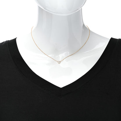 Tiffany 18K Yellow Gold Diamond .28ct Elsa Peretti Diamonds by the Yard Pendant Necklace 2 of 9