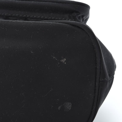 Prada Tessuto Nylon Studded New Vela Mini Bucket Crossbody Bag Black Fuoco 7 of 10