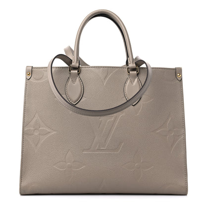 Louis Vuitton Empreinte Monogram Giant Onthego MM Tourterelle 1 of 18