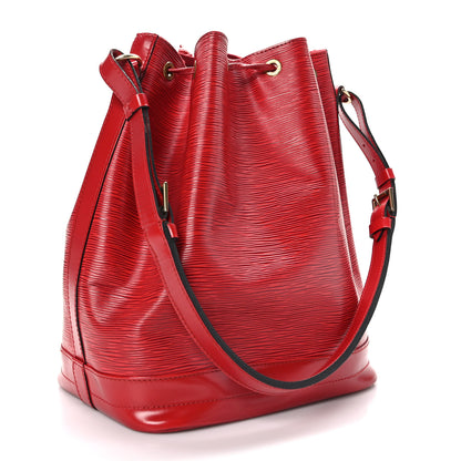 Louis Vuitton Epi Noe Castillan Red 3 of 12