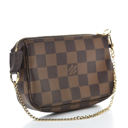 Louis Vuitton Damier Ebene Mini Pochette Accessories 3 of 6