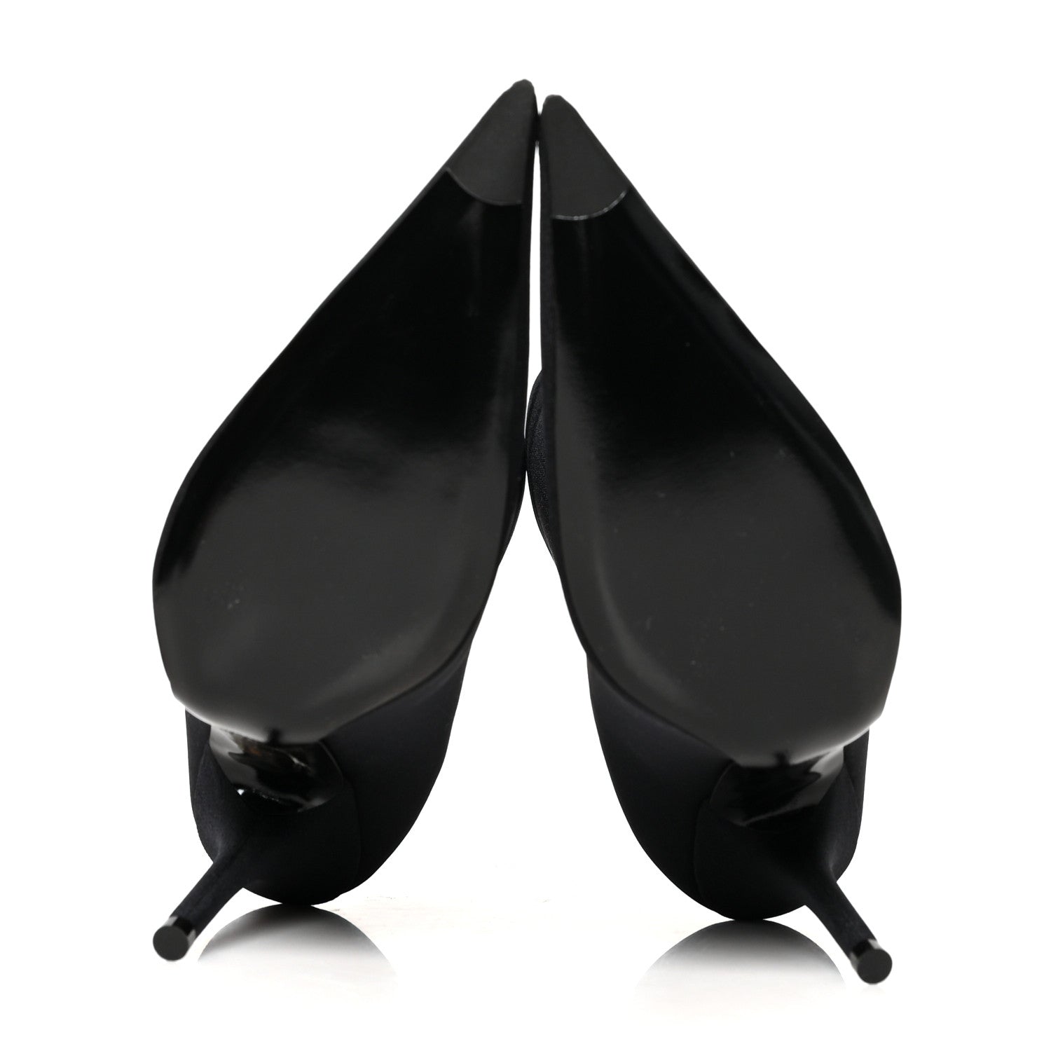 Balenciaga Jersey Crepe Extreme Pointed Toe Knife Booties 36 Black 5 of 6