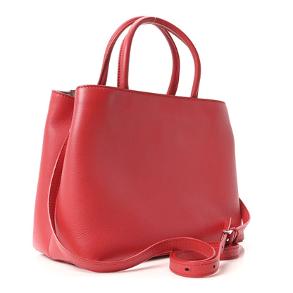 Fendi Vitello Dolce Century Petite 2Jours Tote Fiamma Ardesia 3 of 10