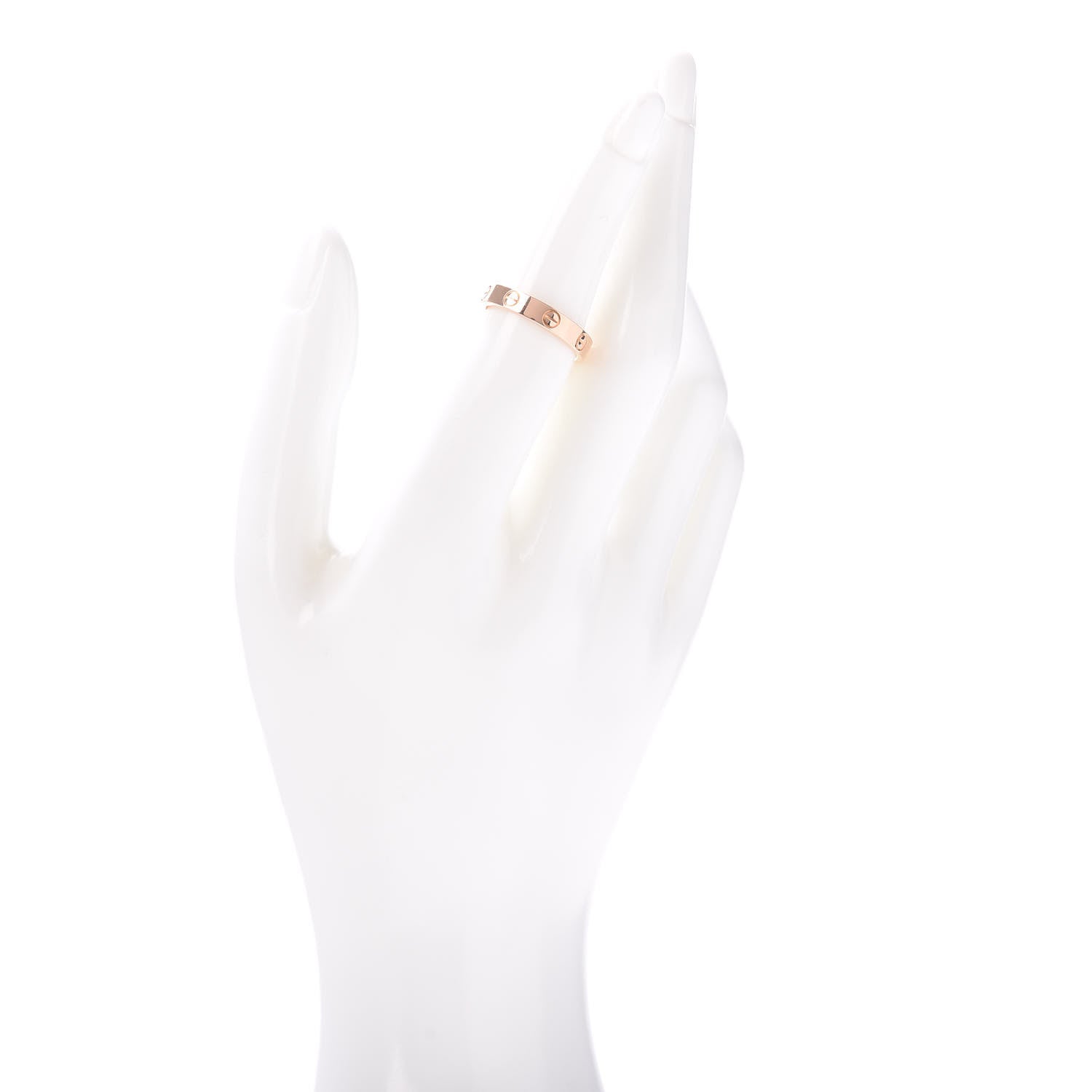 Cartier 18K Pink Gold 3.5mm LOVE Wedding Band Ring 52 6 2 of 4
