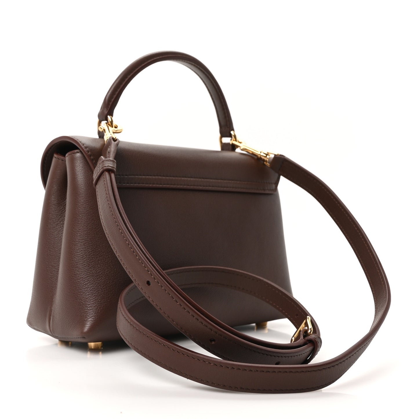Supple Grained Calfskin Teen Nino Chestnut