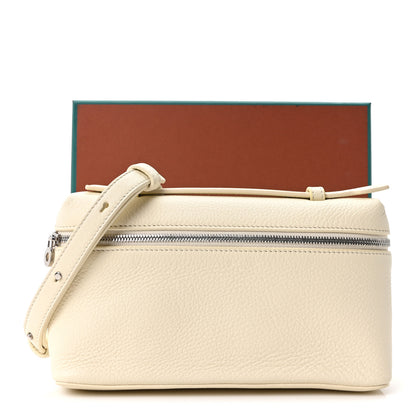 Loro Piana Tender Calfskin L19 Extra Pocket Pouch Whisper White 9 of 9