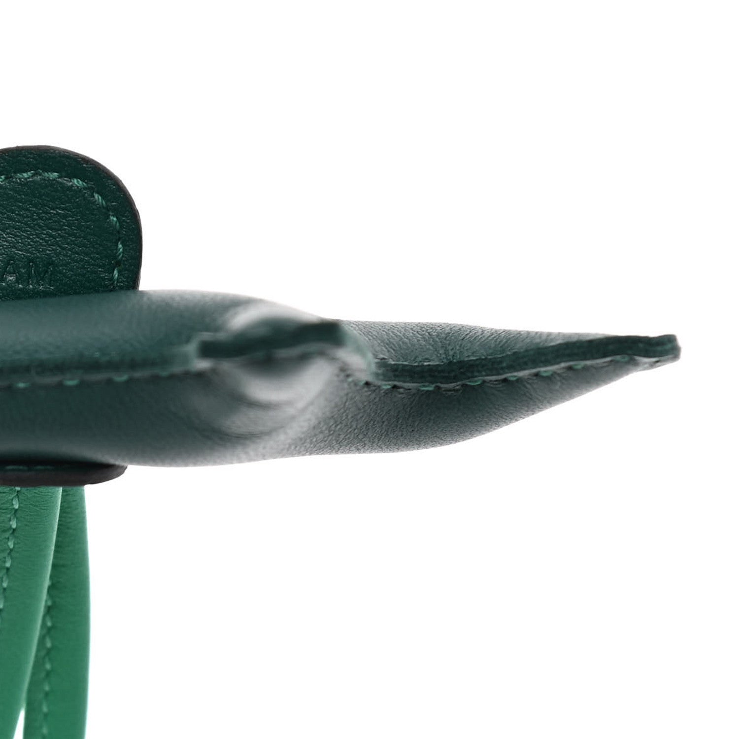 Hermes Milo Lambskin Matte Alligator Touch Grigri Rodeo Horse Bag Charm PM Malachite Menthe Bleu Brume Very Jade 4 of 6