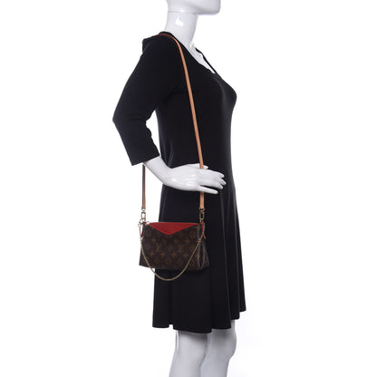 Louis Vuitton Monogram Pallas Clutch Cherry 2 of 11