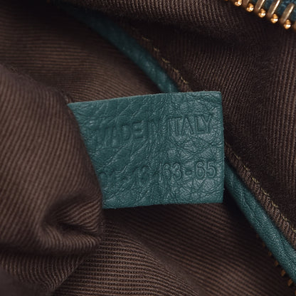 Chloe Calfskin Large Marcie Satchel Emerald 7 of 12