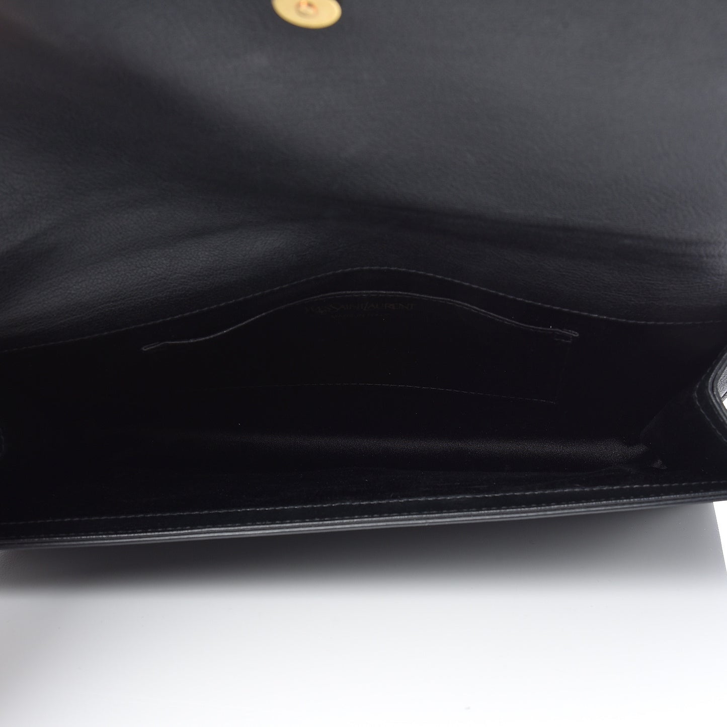 Calfskin Large Belle De Jour Clutch Black