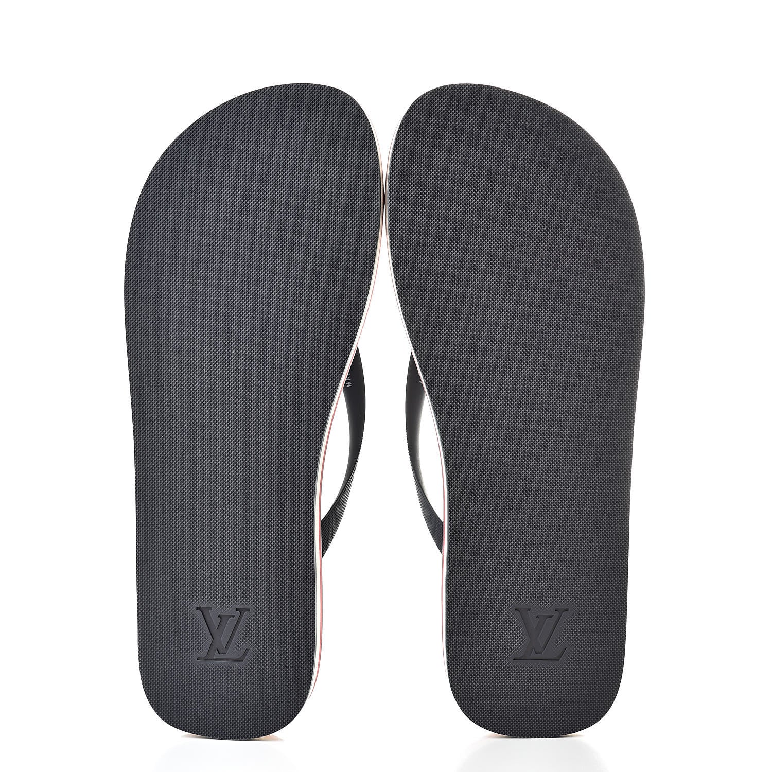 Louis Vuitton Rubber Mens Molitor Thong Sandals 11 Marine Rouge 5 of 8