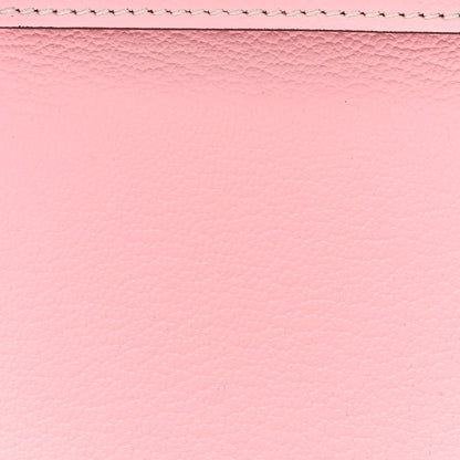 Hermes Chevre Mysore Horseshoe Mini Kelly Sellier 20 Rose Sakura Bleu Brume 8 of 11
