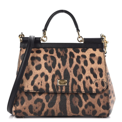 Dolce & Gabbana Leo Crepe Medium Miss Sicily Satchel Naturale 1 of 7