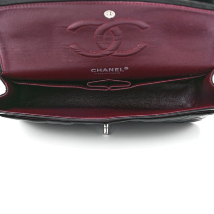 Chanel Lambskin Quilted Medium Double Flap Black 4 of 11
