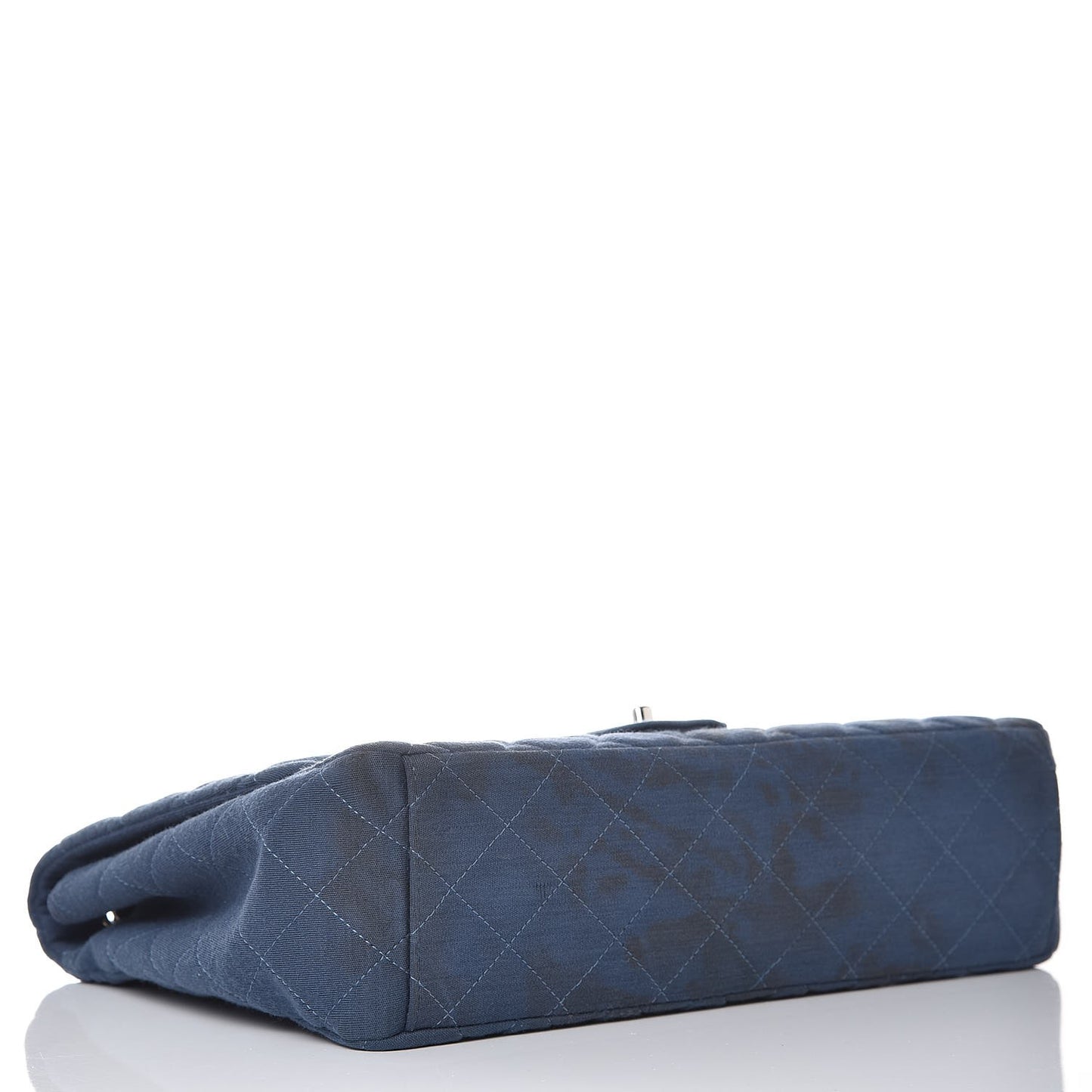 Jersey Quilted Maxi Single Flap Blue