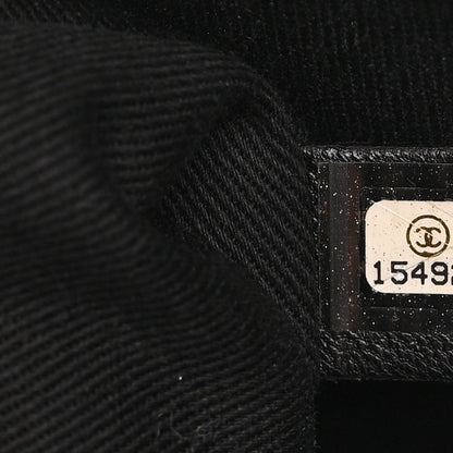 Chanel Iridescent Calfskin In The Mix Flap Dark Grey 7 of 10