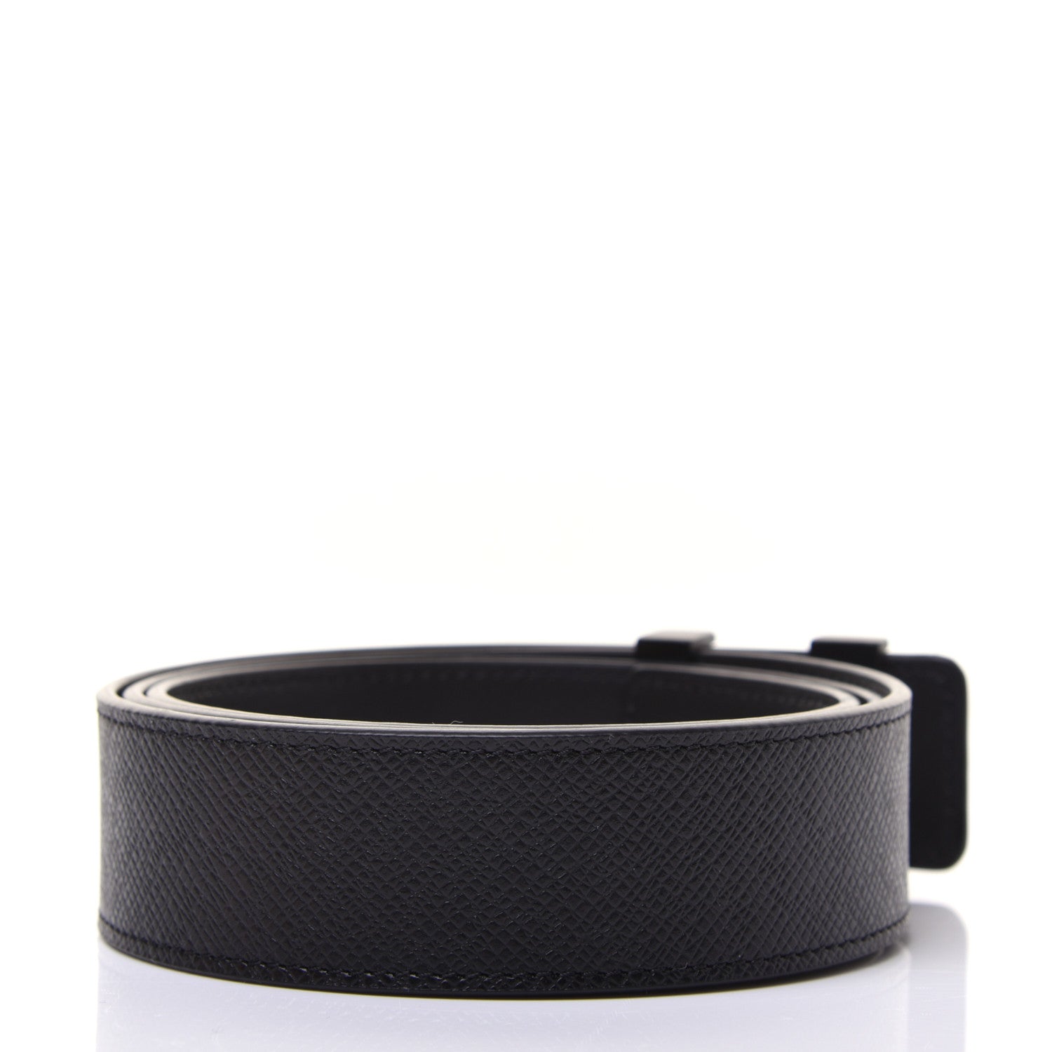 Louis Vuitton Taiga 35mm LV Initiales Belt 95 38 2 of 7