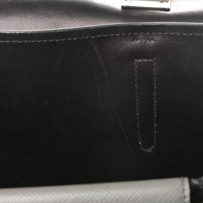 Prada Saffiano Cuir Convertible Top Handle Tote Marmo 9 of 14