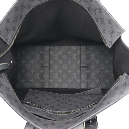 Louis Vuitton Monogram Eclipse Cabas Zippe GM Black 5 of 10