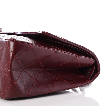 Chanel Aged Calfskin Quilted 2.55 Reissue 227 Flap Red 6 of 8