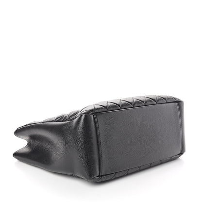 Chanel Caviar Quilted Grand Shopping Tote GST Black 4 of 10