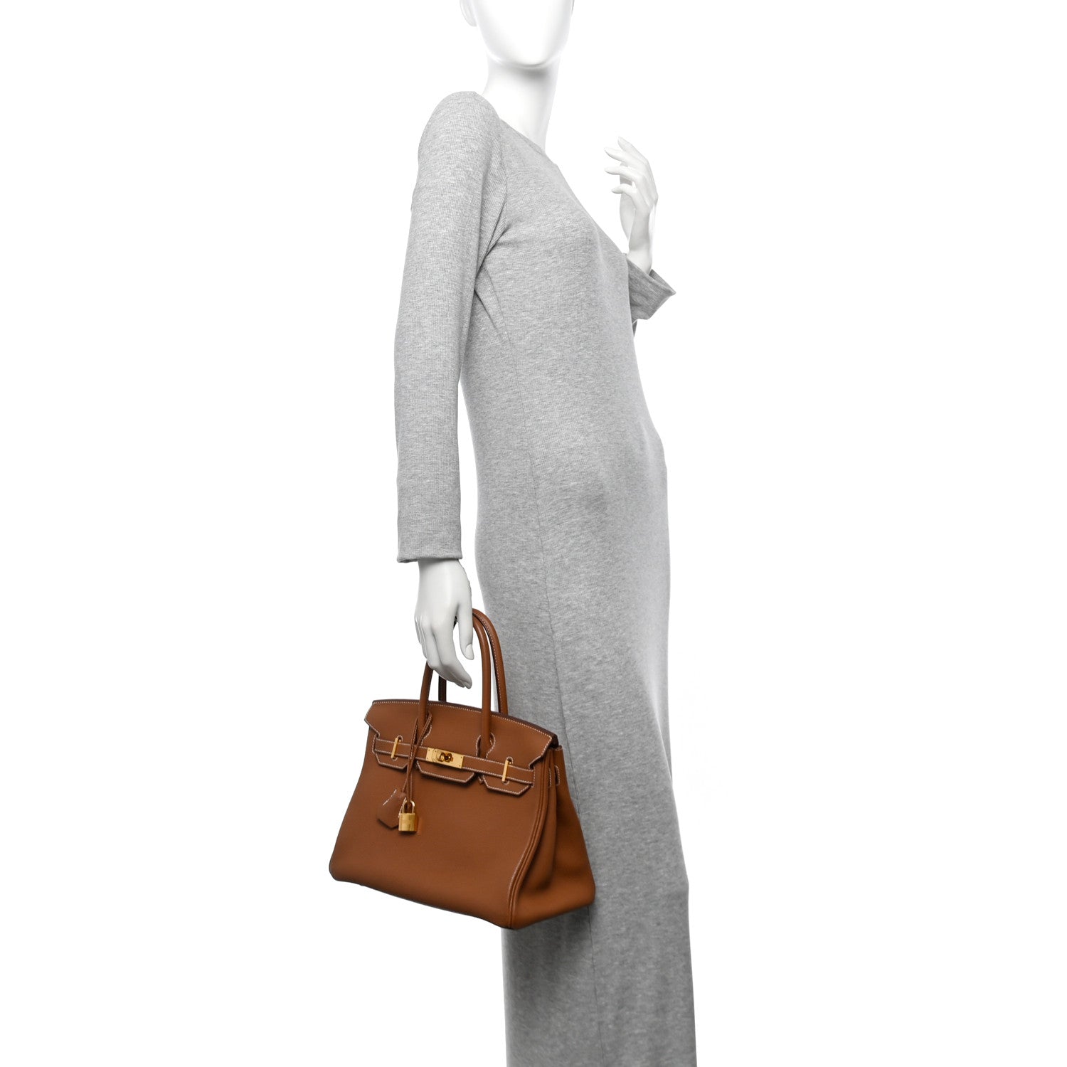 Hermes Togo Birkin 30 Gold 2 of 10