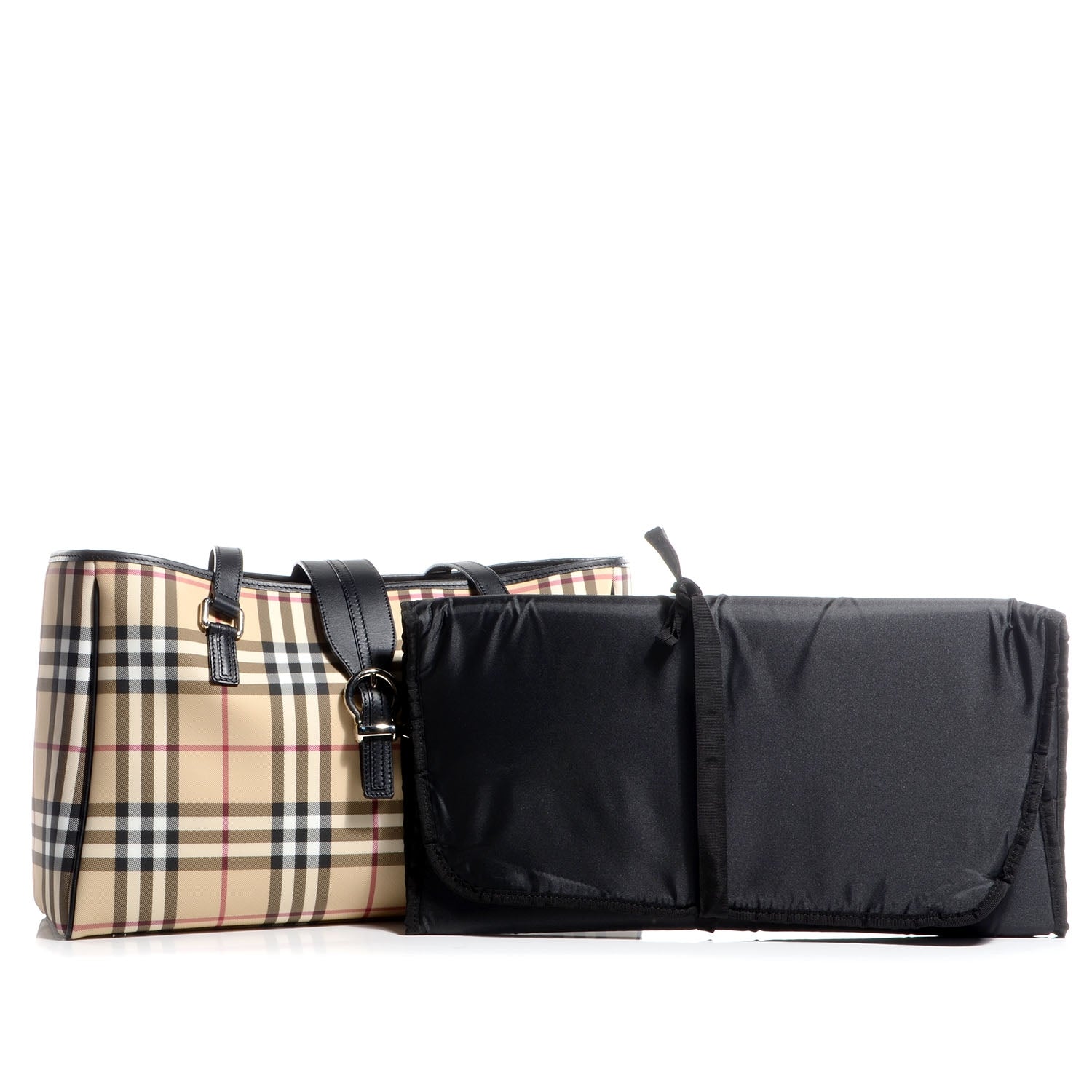 Burberry Nova Check Diaper Bag Black 9 of 9
