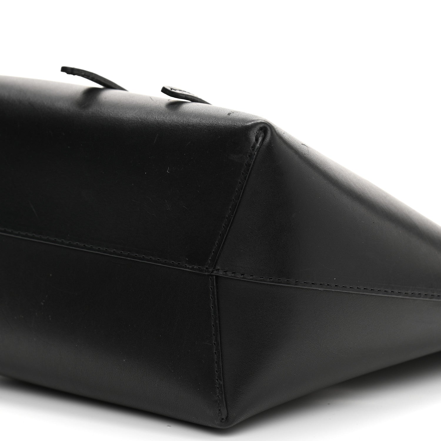 Mansur Gavriel Calfskin Mini Bucket Bag Black Ballerina 9 of 15