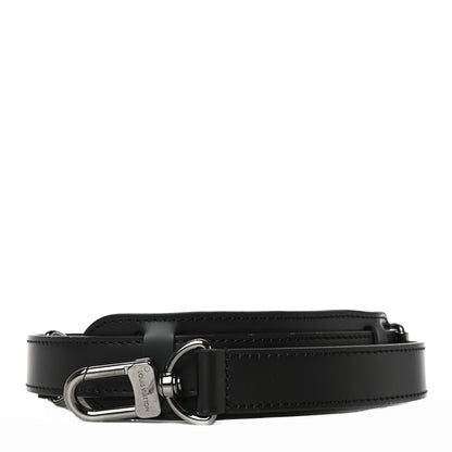 Louis Vuitton Calfskin Adjustable Keepall Bandouliere Shoulder Strap Black 1 of 7