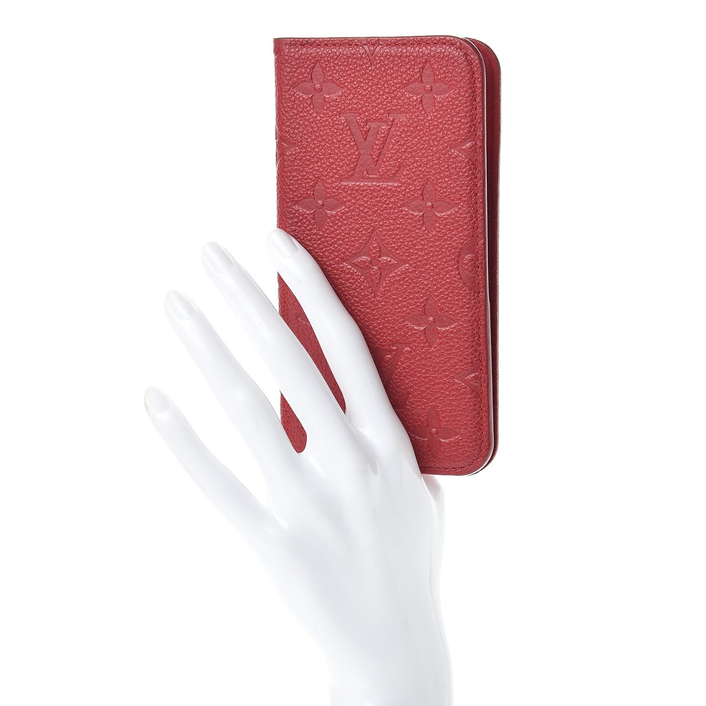 Empreinte iPhone X Folio Scarlet